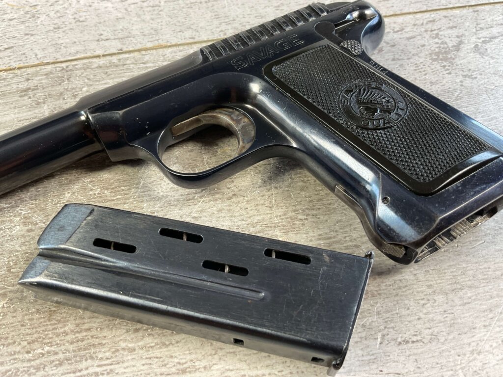 SAVAGE MODEL 1907 .32 ACP SEMI AUTO PISTOL, 1915 MFR #6-06559-PF