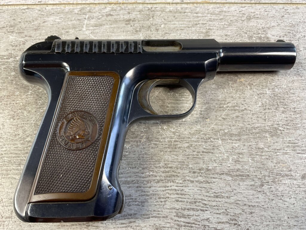EARLY SAVAGE MODEL 1907 .32 ACP SEMI AUTO PISTOL, 1909 MFR & MINTY #6-06561-PF