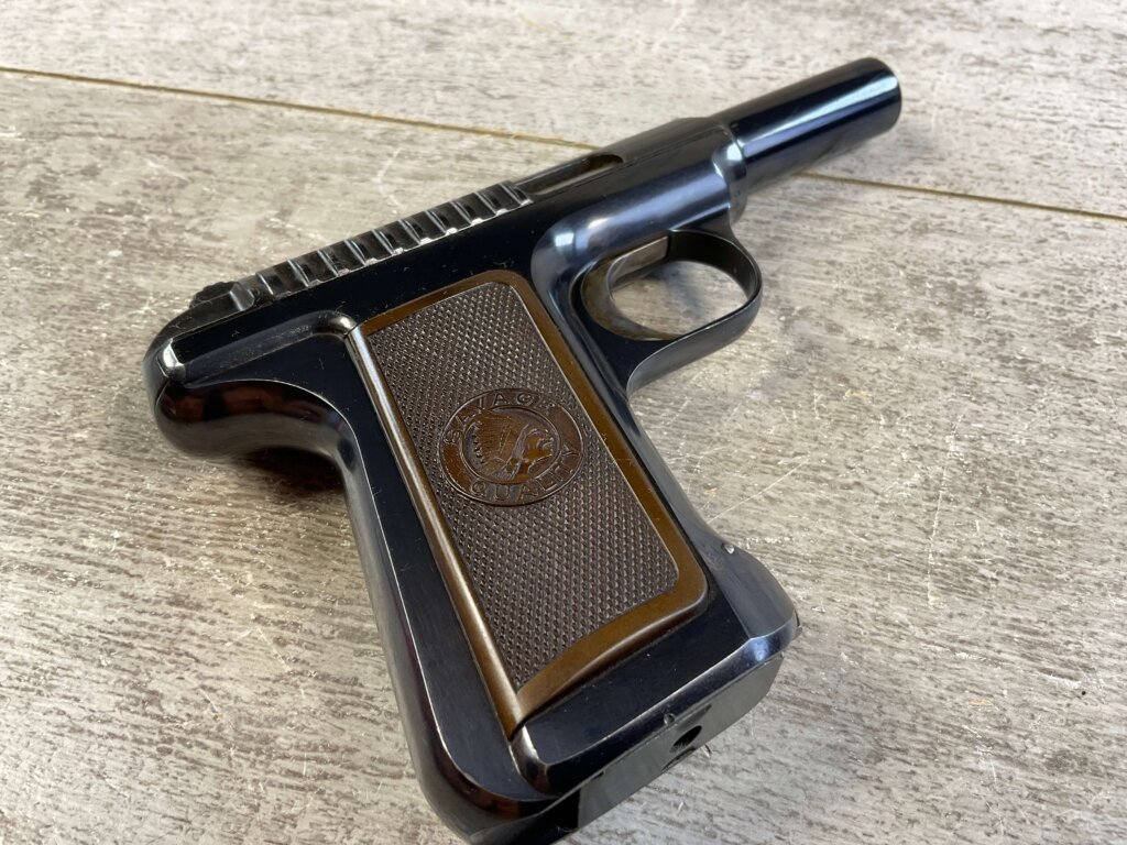 EARLY SAVAGE MODEL 1907 .32 ACP SEMI AUTO PISTOL, 1909 MFR & MINTY #6-06561-PF