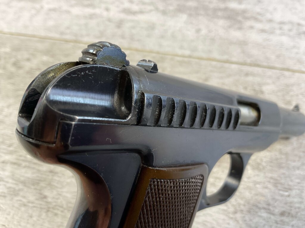 EARLY SAVAGE MODEL 1907 .32 ACP SEMI AUTO PISTOL, 1909 MFR & MINTY #6-06561-PF