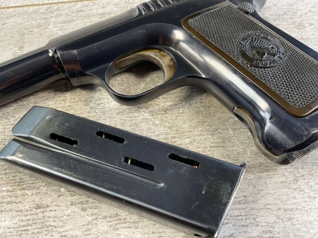 EARLY SAVAGE MODEL 1907 .32 ACP SEMI AUTO PISTOL, 1909 MFR & MINTY #6-06561-PF