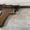 DWM 1900 AMERICAN EAGLE 4" .30 LUGER (7.65X21) P08 LUGER IN WOODEN DISPLAY CASE #6-06010-PF
