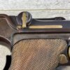 DWM 1900 AMERICAN EAGLE 4" .30 LUGER (7.65X21) P08 LUGER IN WOODEN DISPLAY CASE #6-06010-PF