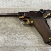 DWM 1900 AMERICAN EAGLE 4" .30 LUGER (7.65X21) P08 LUGER IN WOODEN DISPLAY CASE #6-06010-PF