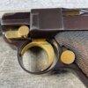 DWM 1900 AMERICAN EAGLE 4" .30 LUGER (7.65X21) P08 LUGER IN WOODEN DISPLAY CASE #6-06010-PF