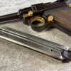 DWM 1900 AMERICAN EAGLE 4" .30 LUGER (7.65X21) P08 LUGER IN WOODEN DISPLAY CASE #6-06010-PF
