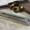 DWM 1900 AMERICAN EAGLE 4" .30 LUGER (7.65X21) P08 LUGER IN WOODEN DISPLAY CASE #6-06010-PF