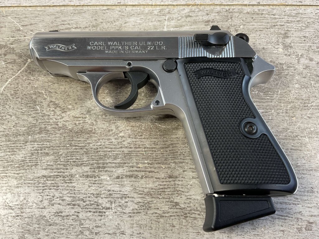 WALTHER PPK/S .22LR SEMI AUTO PISTOL, NEW #6-05117-PF