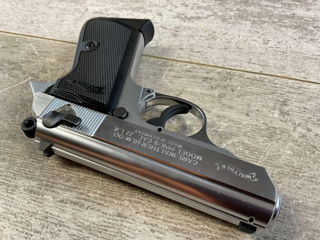 WALTHER PPK/S .22LR SEMI AUTO PISTOL, NEW #6-05117-PF