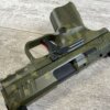 CANIK TP9 ELITE SUB-COMPACT 9MM WE THE PEOPLE GREEN CAMO SEMI AUTO PISTOL, MINTY, LIKE NEW #6-06001-PF