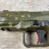 CANIK TP9 ELITE SUB-COMPACT 9MM WE THE PEOPLE GREEN CAMO SEMI AUTO PISTOL, MINTY, LIKE NEW #6-06001-PF