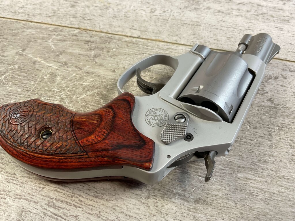 SMITH & WESSON S&W 637-2 .38 SPECIAL +P REVOLVER, MINTY LIKE NEW #6-06000-PF