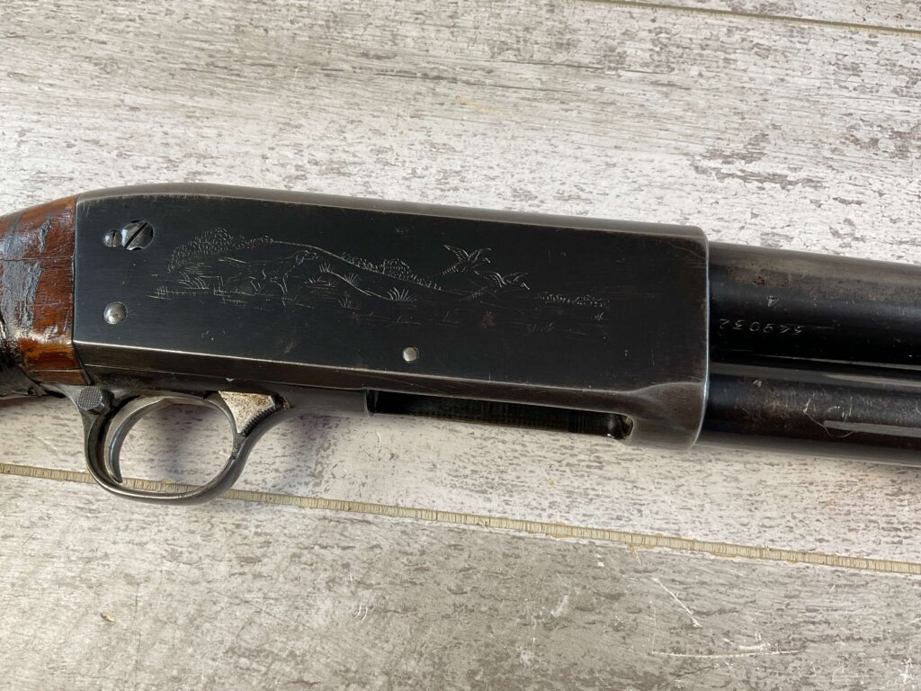 ITHACA MODEL 37 12GA PUMP ACTION SHOTGUN, 1951 MFR #6-05601-TW