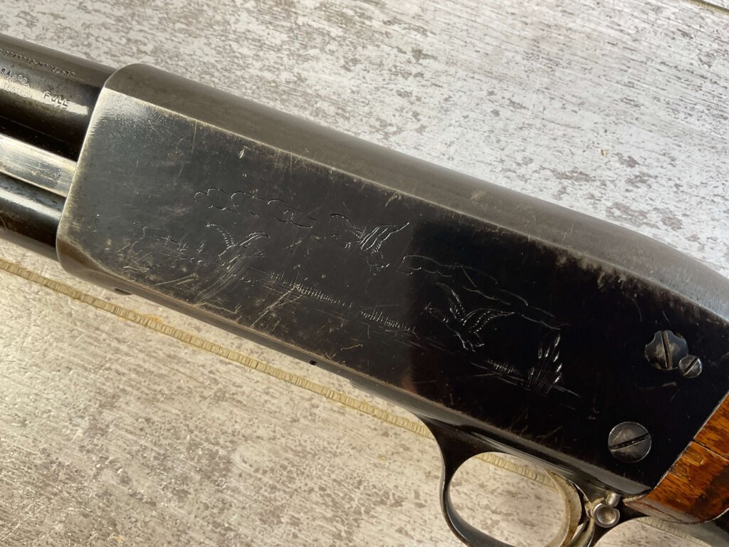 ITHACA MODEL 37 12GA PUMP ACTION SHOTGUN, 1951 MFR #6-05601-TW