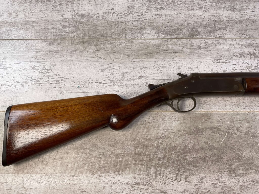 IVER JOHNSON CHAMPION 12GA SINGLE SHOT, VINTAGE #6-05603-TW
