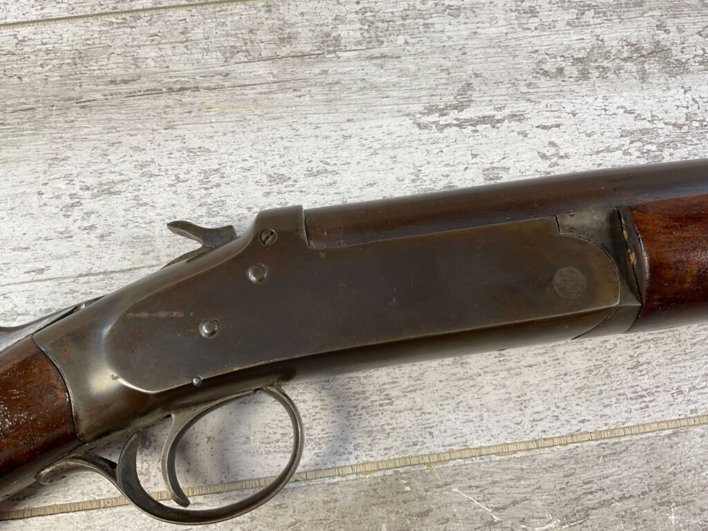IVER JOHNSON CHAMPION 12GA SINGLE SHOT, VINTAGE #6-05603-TW