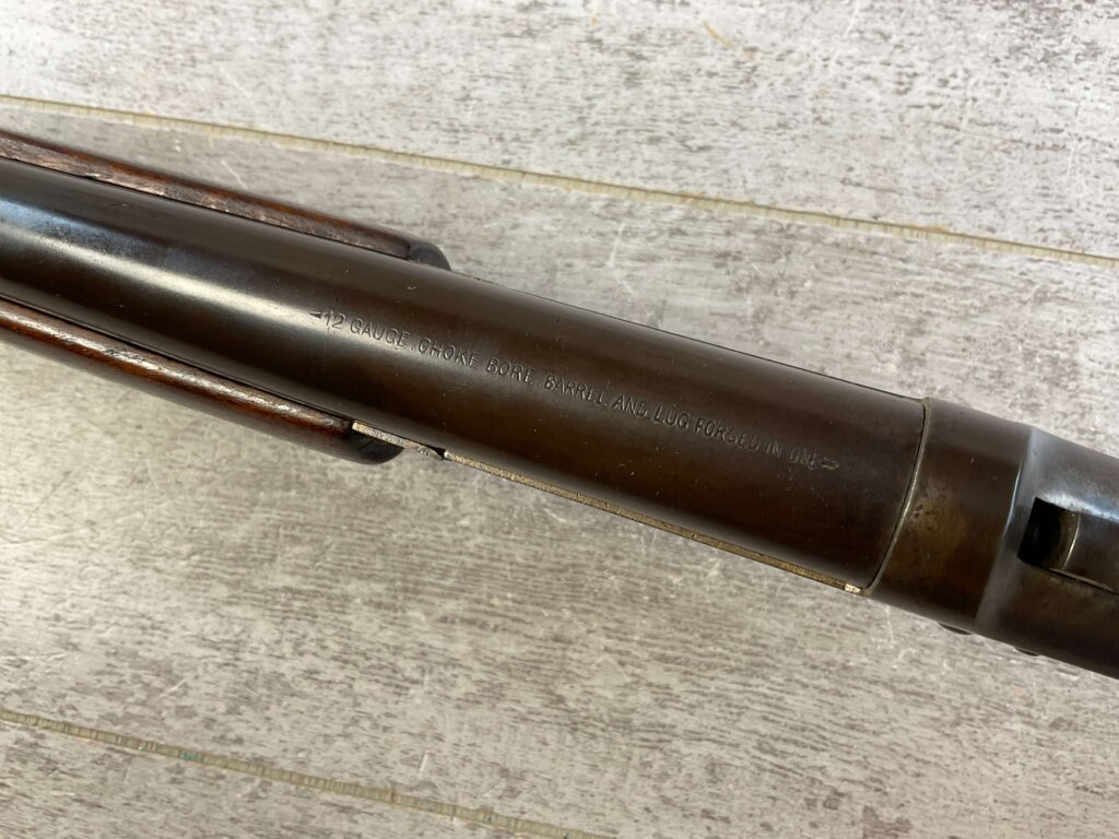 IVER JOHNSON CHAMPION 12GA SINGLE SHOT, VINTAGE #6-05603-TW