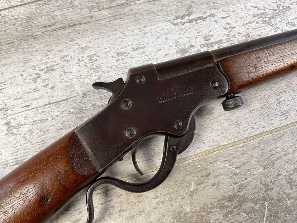 J STEVENS FAVORITE .25RF SINGLE SHOT ROLLING BLOCK RIFLE #6-05100-PF