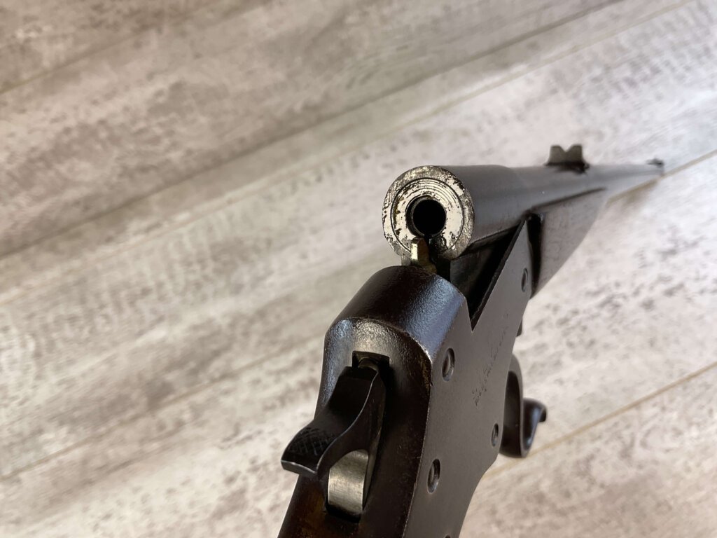 J STEVENS FAVORITE .25RF SINGLE SHOT ROLLING BLOCK RIFLE #6-05100-PF