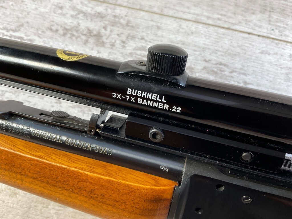 MARLIN 39AS GOLDEN .22LR LEVER ACTION RIFLE W/ SCOPE #6-06004-PF