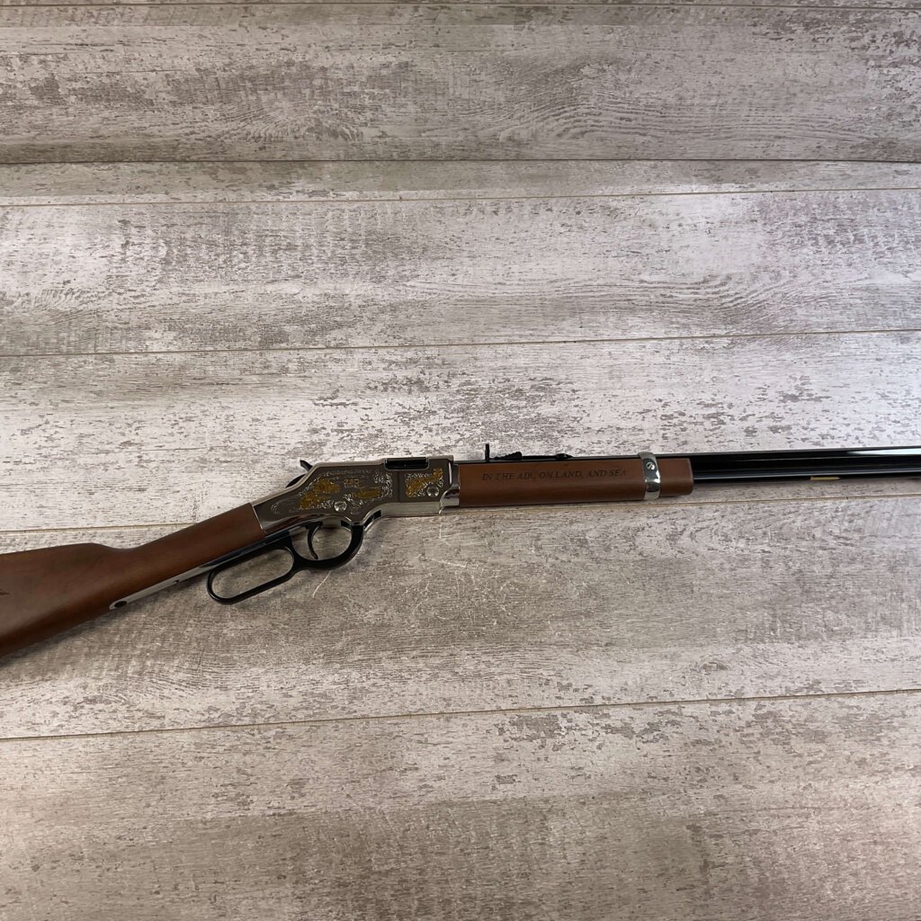 HENRY USMC SPIRIT OF THE CORPS TRIBUTE EDITION .22LR RIFLE, NEW #6-06007-PF