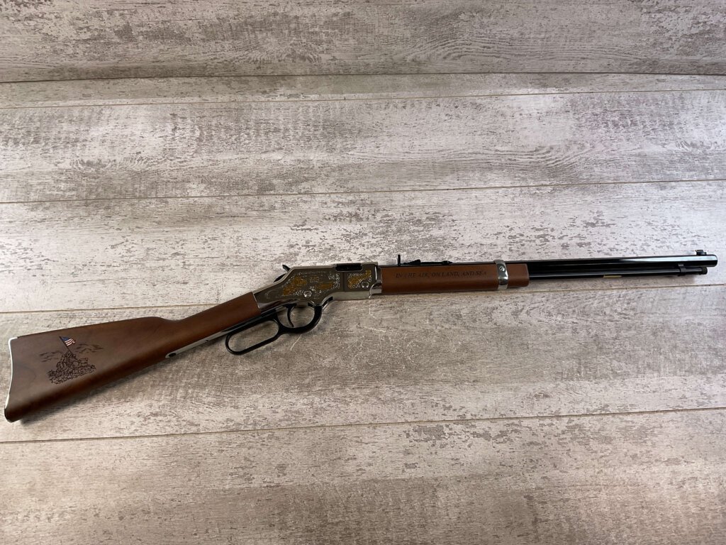 HENRY USMC SPIRIT OF THE CORPS TRIBUTE EDITION .22LR RIFLE, NEW #6-06007-PF
