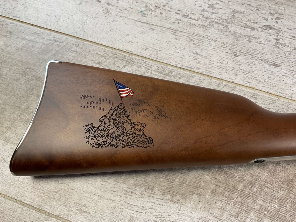 HENRY USMC SPIRIT OF THE CORPS TRIBUTE EDITION .22LR RIFLE, NEW #6-06007-PF