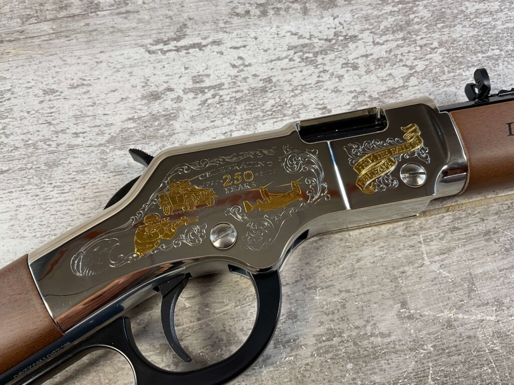 HENRY USMC SPIRIT OF THE CORPS TRIBUTE EDITION .22LR RIFLE, NEW #6-06007-PF