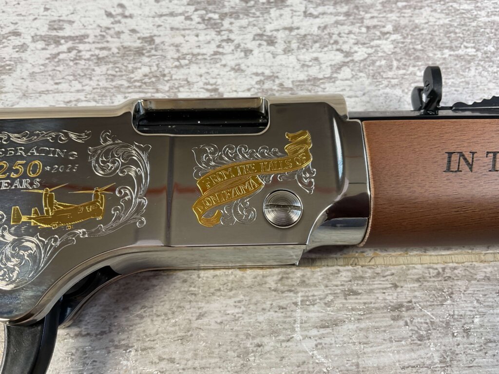 HENRY USMC SPIRIT OF THE CORPS TRIBUTE EDITION .22LR RIFLE, NEW #6-06007-PF