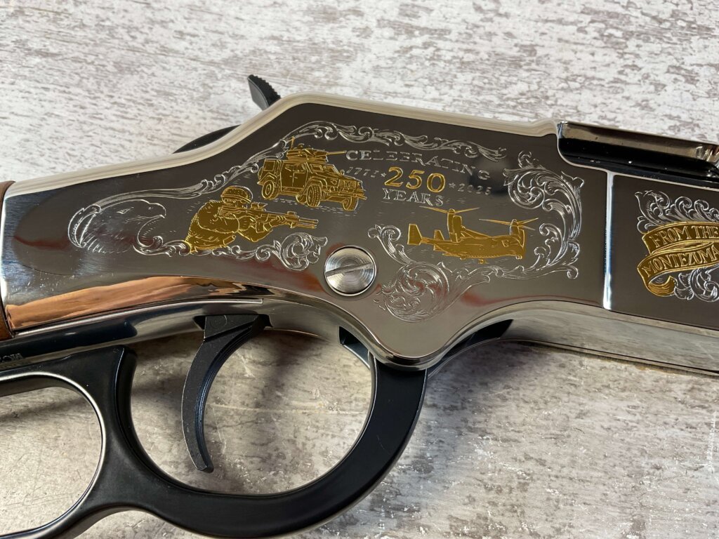 HENRY USMC SPIRIT OF THE CORPS TRIBUTE EDITION .22LR RIFLE, NEW #6-06007-PF