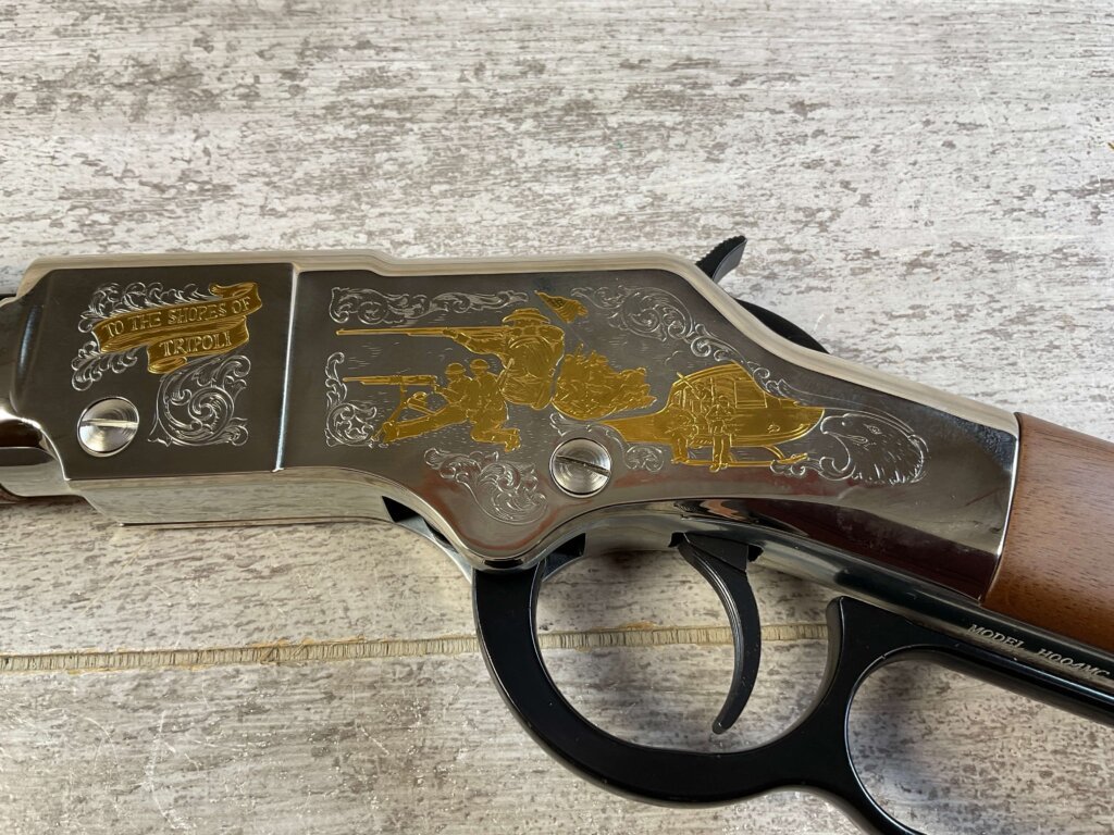HENRY USMC SPIRIT OF THE CORPS TRIBUTE EDITION .22LR RIFLE, NEW #6-06007-PF