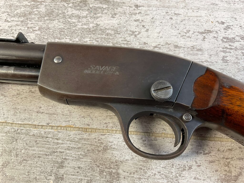 SAVAGE MODEL 29A .22LR PUMP RIFLE, 1940 MFR #6-06005-PF