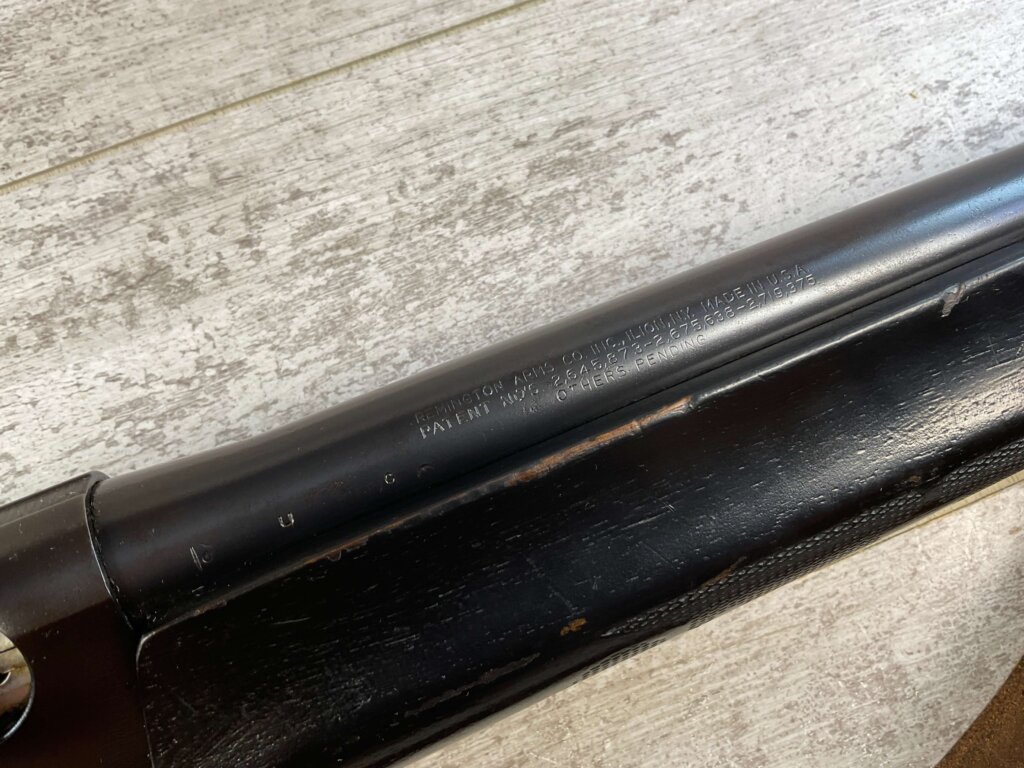 REMINGTON MODEL 1100 12GA SEMI AUTO SHOTGUN W/ COMBAT STOCK #6-05011-PF