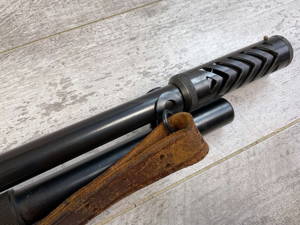 REMINGTON MODEL 1100 12GA SEMI AUTO SHOTGUN W/ COMBAT STOCK #6-05011-PF