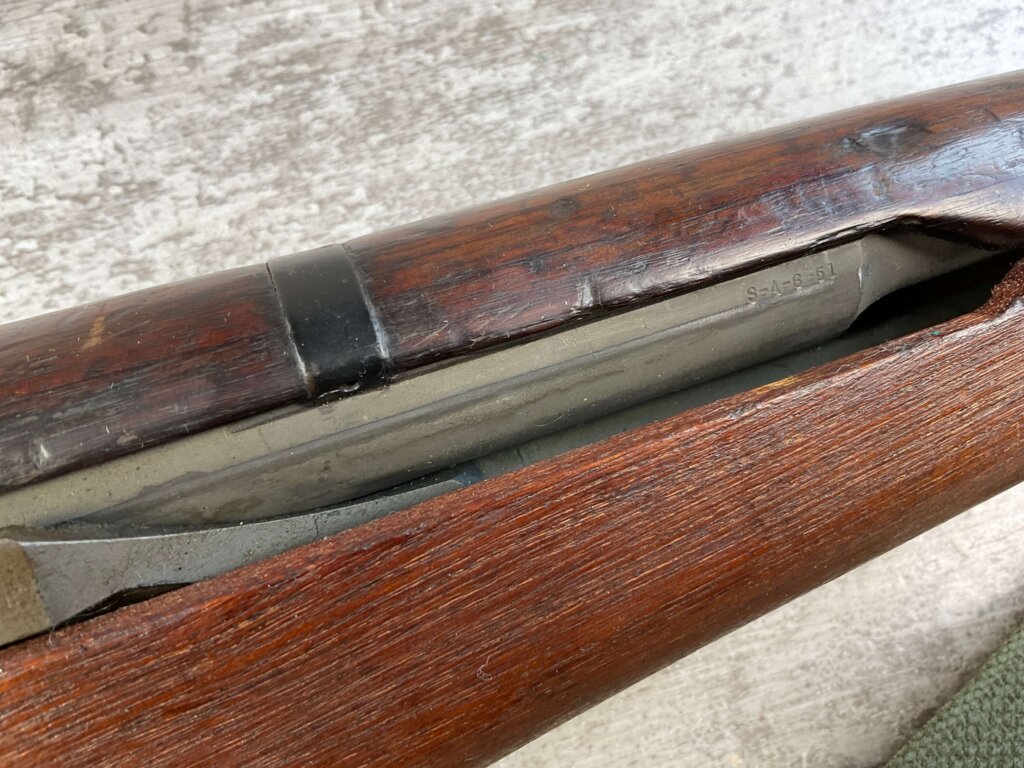 SPRINGFIELD M1 GARAND 30-06 SEMI AUTO RIFLE, 1942 MFR #6-05016-PF
