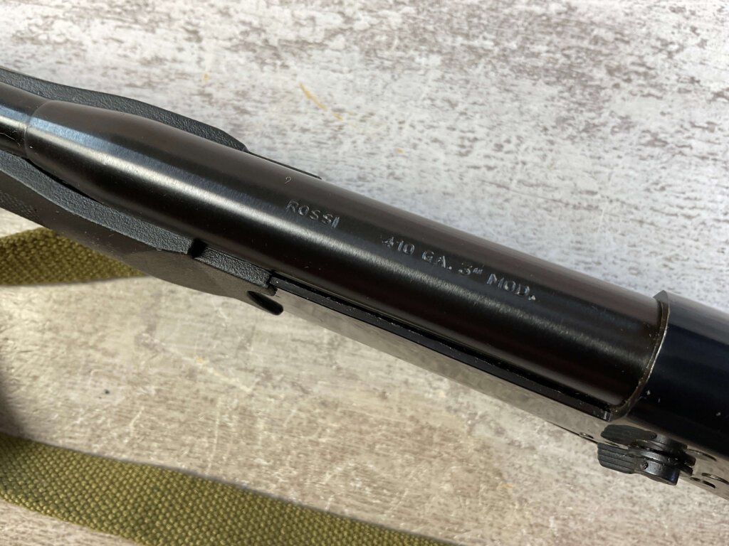 ROSSI SINGLE SHOT 410 / .22LR BREAK OPEN SHOTGUN #6-05018-PF