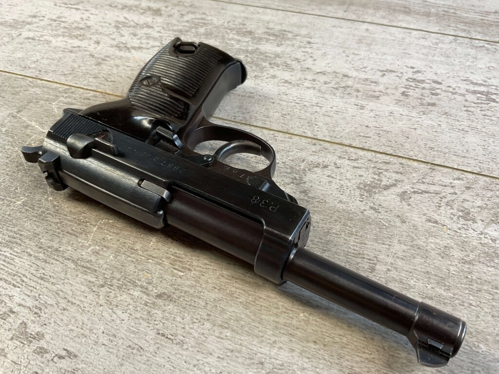 WALTHER AC44 P38 SEMI AUTO PISTOL, RIG #6-06016-PF