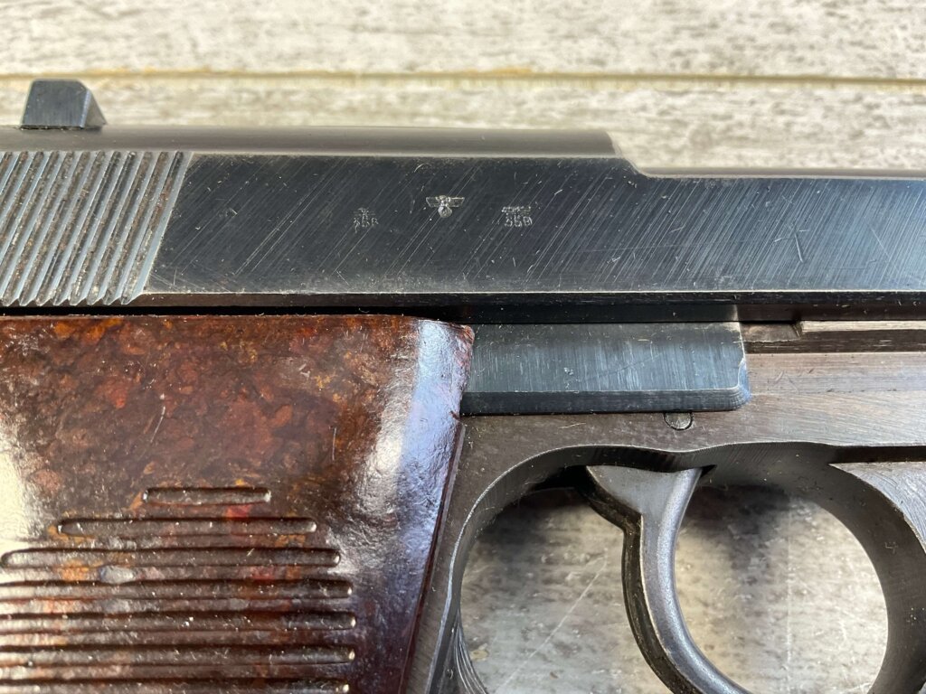 WALTHER AC43 P38 SEMI AUTO PISTOL, RIG #6-06018-PF