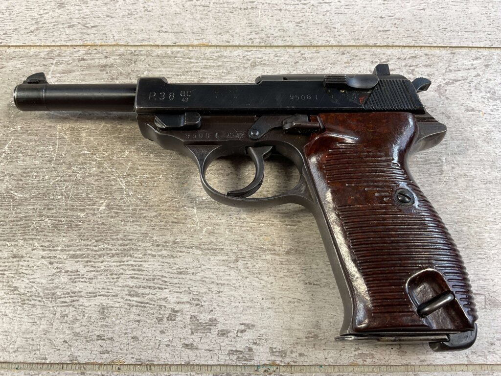 WALTHER AC43 P38 SEMI AUTO PISTOL, RIG #6-06018-PF