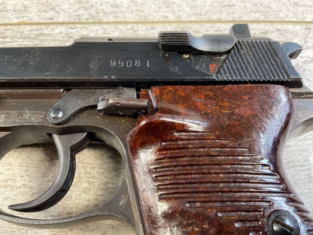 WALTHER AC43 P38 SEMI AUTO PISTOL, RIG #6-06018-PF