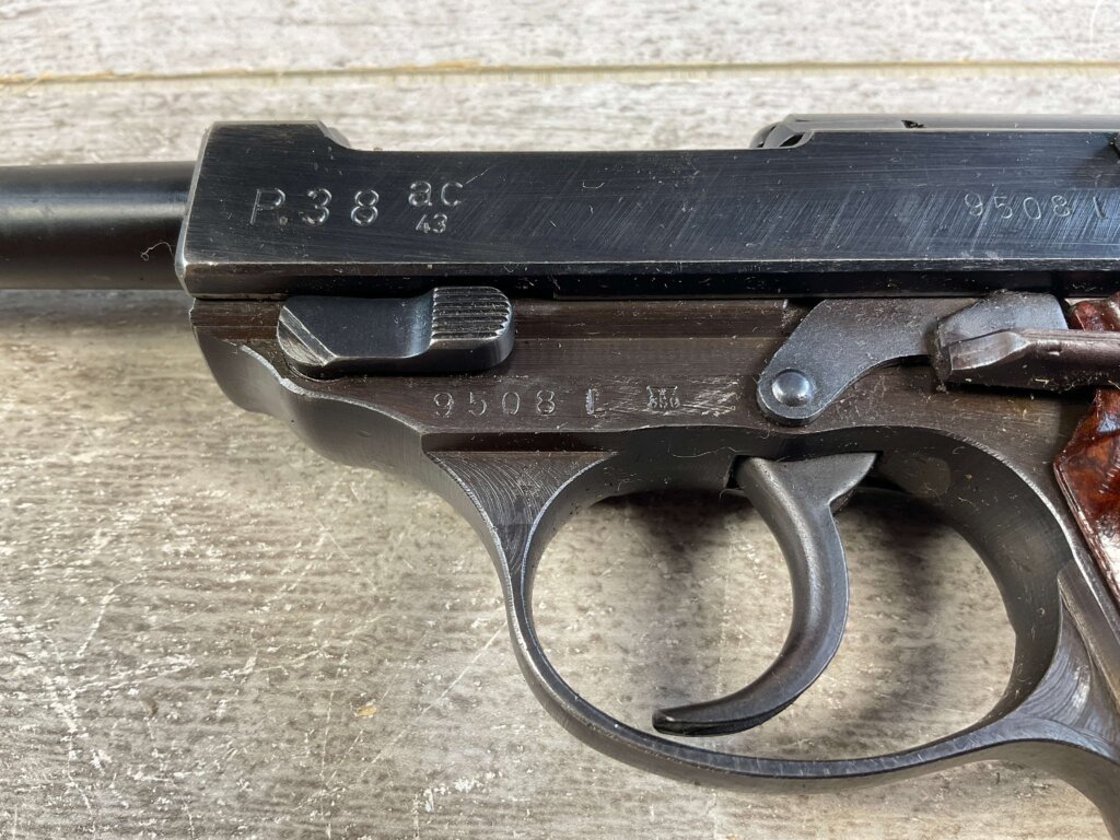WALTHER AC43 P38 SEMI AUTO PISTOL, RIG #6-06018-PF