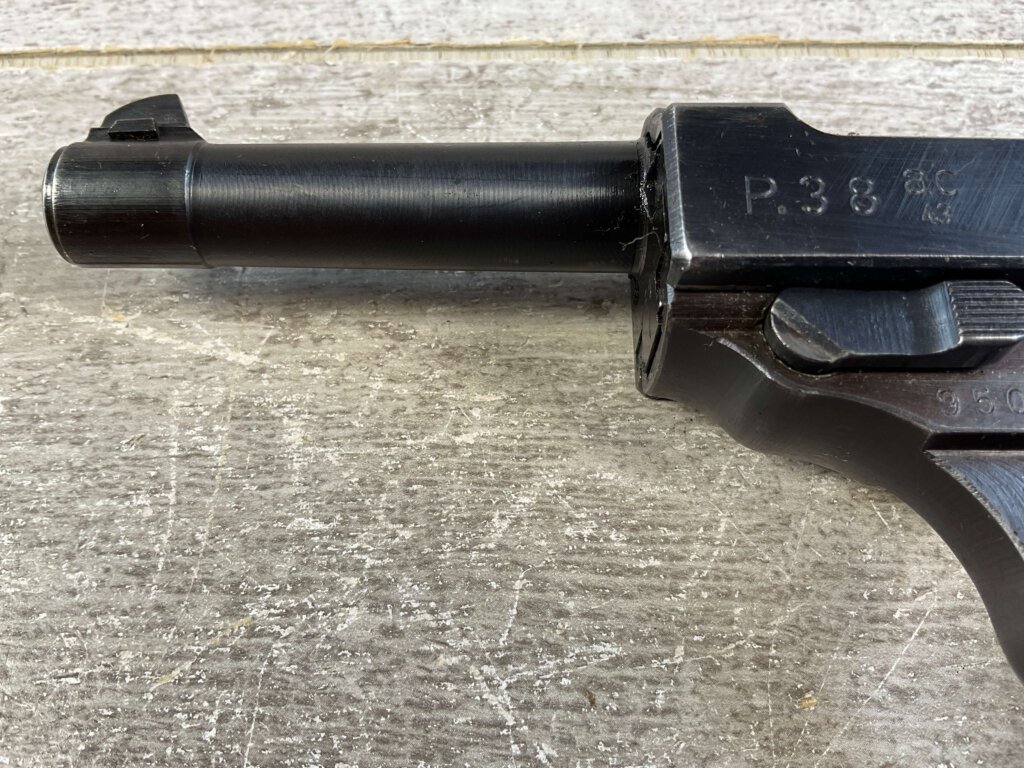 WALTHER AC43 P38 SEMI AUTO PISTOL, RIG #6-06018-PF