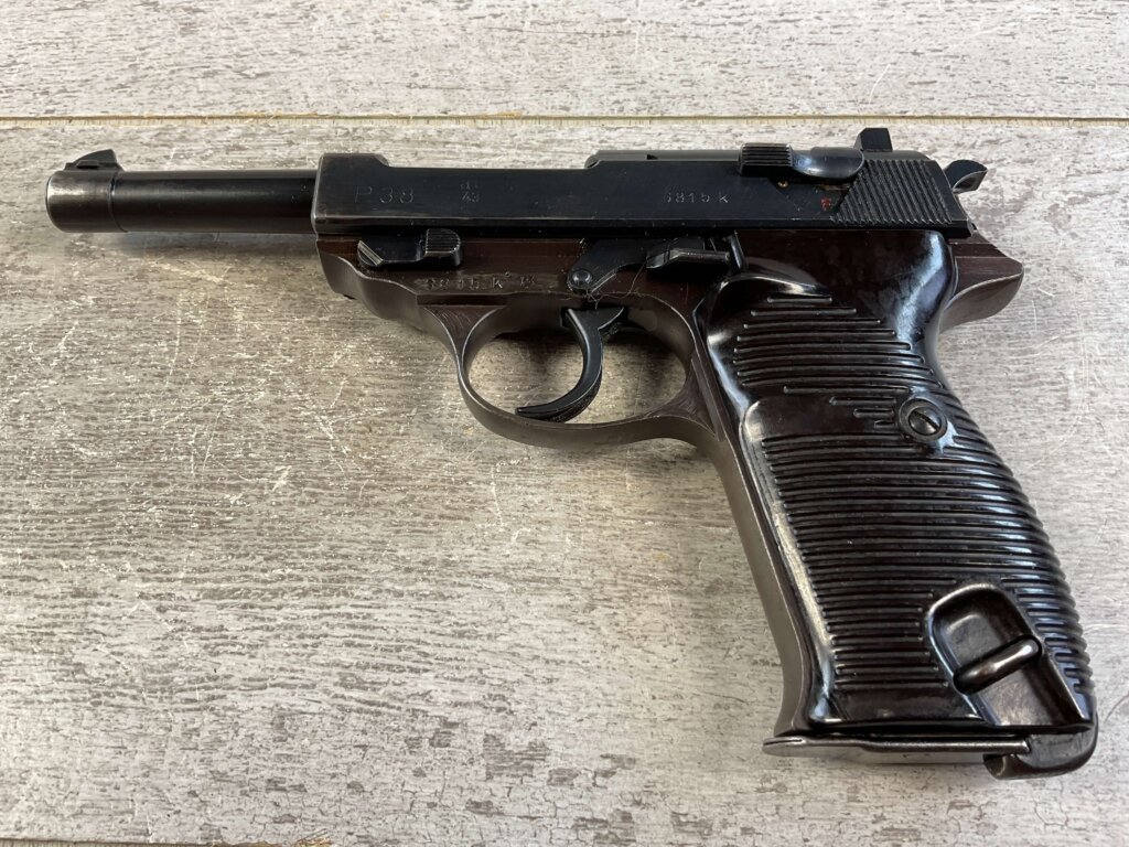 WALTHER AC43 P38 SEMI AUTO PISTOL, RIG #6-06019-PF