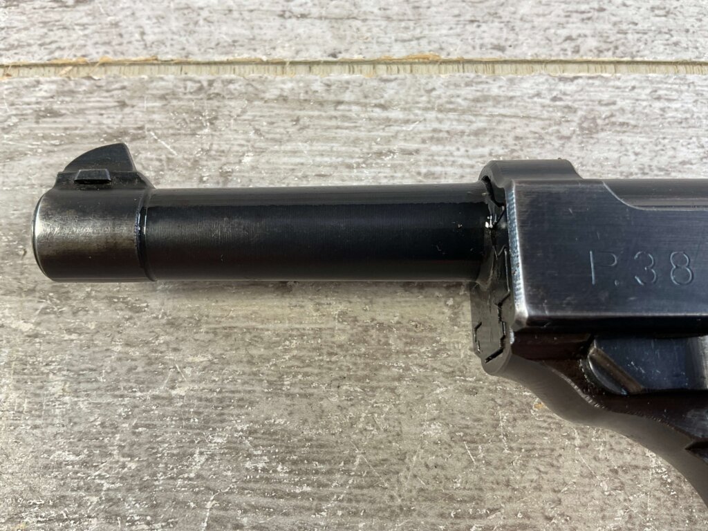 WALTHER AC43 P38 SEMI AUTO PISTOL, RIG #6-06019-PF