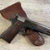 COLT 1911A1 .45 ACP SEMI AUTO PISTOL W/ BOYT HOLSTER, 1919 MFR #6-06021-PF