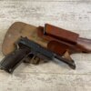 WALTHER AC41 P38 SEMI AUTO PISTOL HIGH POLISH, RIG #6-06023-PF
