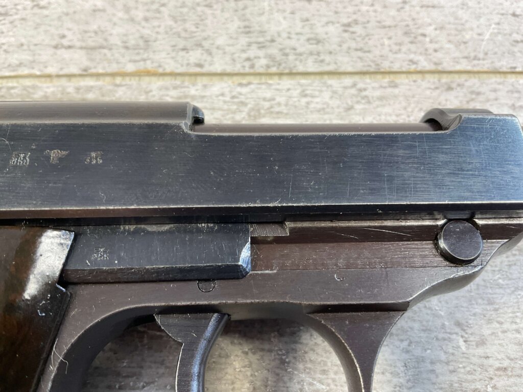 WALTHER AC41 P38 SEMI AUTO PISTOL HIGH POLISH, RIG #6-06023-PF