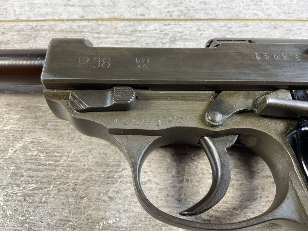 MAUSER byf 44 P38 9MM SEMI AUTO PISTOL #6-06024-PF