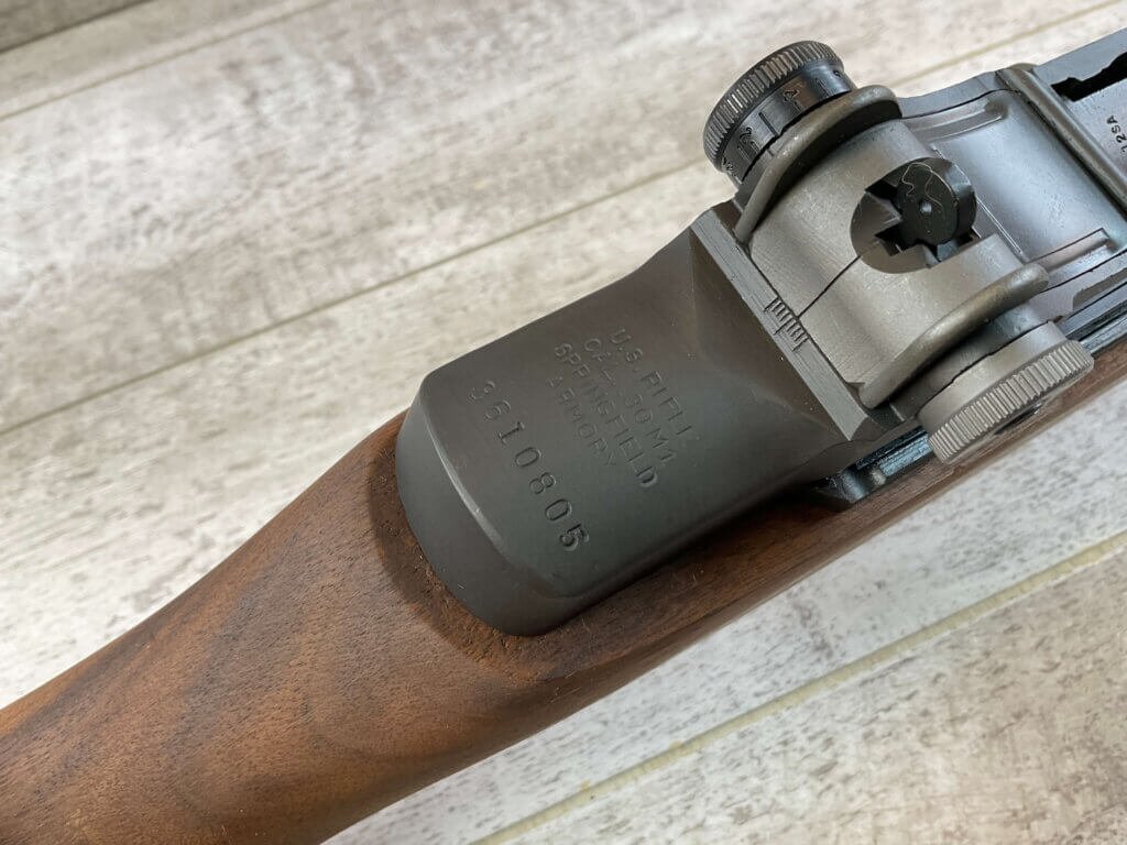 SPRINGFIELD ARMORY EXPERT GRADE M1 GARAND 30-06 SEMI AUTO CMP RIFLE, FEB 1945 RECEIVER #6-06011-PF