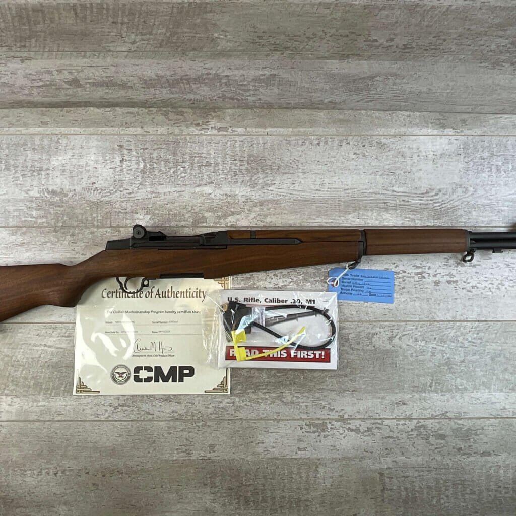H&R ARMS CO EXPERT GRADE M1 GARAND .308 SEMI AUTO CMP RIFLE, 1956 MFR RECEIVER #6-06012-PF
